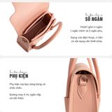  Hộp quà tặng túi đeo chéo nữ Yuumy YN227 Màu Đen 