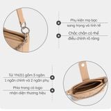  Hộp quà tặng túi đeo vai nữ Yuumy YN211 Màu Đen 
