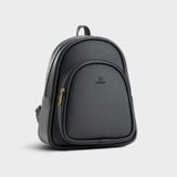  Balo Yuumy ( Thời trang nữ cỡ trung - Balo da YBA4D2 ) (Màu Đen Luxdeli) 