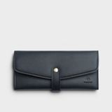  Ví Yuumy (Thời trang nữ kiểu cầm tay dáng dài - Ví da Seasand YV47D) màu đen 