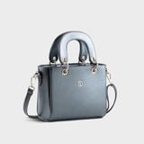  Túi Yuumy ( Thời trang nữ đi tiệc size 19 - Túi xách da Glossy YTX24DT ) màu đen ngọc trai 