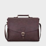  Cặp công sở Trita (Thời trang nam vừa laptop 14 inch - Cặp da TCA4N) màu nâu 