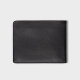  Ví nam da bò Trita (Thời trang nam dáng ngang - Ví da RVN002D) màu đen 