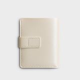  Ví Yuumy ( Thời trang nữ cầm tay - Ví da Smooth YV52 ) màu trắng ngọc trai 