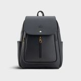  Balo Yuumy (Thời trang nữ đựng vừa A4 - Balo da YBA5D2) màu đen luxdeli 