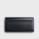  Ví Yuumy (Thời trang nữ cầm tay dáng dài - Ví da Smooth YV76D30) màu đen Smooth 