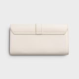  Ví Yuumy ( Thời trang nữ kiểu cầm tay - Ví da Seasand YV35T ) màu trắng 