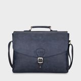  Cặp công sở Trita (Thời trang nam vừa laptop 14 inch - Cặp da TCA4X) màu Xanh đen 