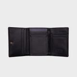  Ví nam da bò Trita (Thời trang nam cao cấp - Ví da RVN03D) màu đen 