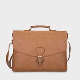  Cặp công sở Trita (Thời trang nam vừa laptop 14 inch - Cặp da TCA4BN) màu bò nhạt 