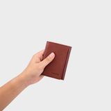  Ví nam da bò Trita (Thời trang nam cao cấp - Ví da RVN03BD) màu bò đậm 