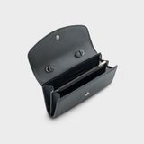  Ví Yuumy ( Thời trang nữ phối dây đeo chéo - Ví da Seasand YV103D ) - Đen 