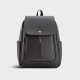  Balo Yuumy (Thời trang nữ đựng vừa A4 - Balo da YBA5N2) (Màu Nâu Luxdeli) 