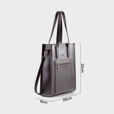  Túi Yuumy ( Thời trang nữ tote - Túi xách da YTX18N2 ) màu nâu luxdeli 