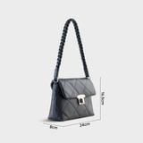  Túi đeo vai nữ YUUMY YN255 (Màu Đen veins) 