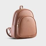  Balo Yuumy ( Thời trang nữ cỡ trung - Balo da YBA4BD3 ) (Màu Bò đậm Luxdeli) 