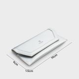  Ví Yuumy ( Thời trang nữ dáng dài - Ví da Glossy YV91BC ) màu bạc 