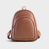  Balo Yuumy ( Thời trang nữ cỡ trung - Balo da YBA4BD3 ) (Màu Bò đậm Luxdeli) 