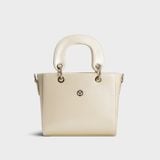  Túi Yuumy ( Thời trang nữ đi tiệc size 19 - Túi xách da Glossy YTX24TT ) màu trắng ngọc trai 