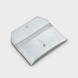  Ví Yuumy ( Thời trang nữ dáng dài - Ví da Glossy YV91BC ) màu bạc 