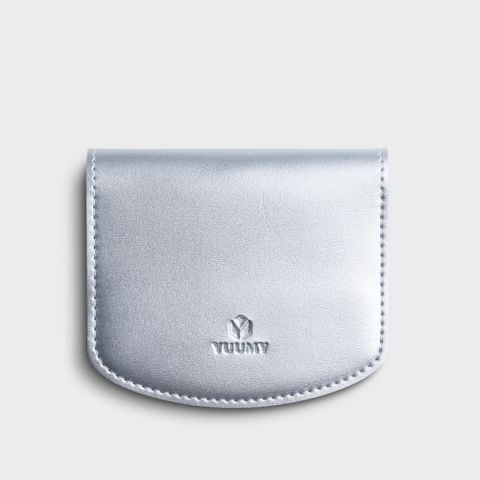 Ví Yuumy ( Thời trang nữ dáng cong - Ví da Seasand YV109BC ) - Bạc