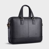 Cặp công sở Trita (Thời trang nam vừa laptop 14 inch - Cặp da TCA11D ) màu đen 