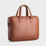 Cặp công sở Trita (Thời trang nam vừa laptop 14 inch - Cặp da TCA11BD) màu bò đậm 