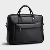  Cặp công sở Trita (Thời trang nam vừa laptop 14.6 inch - Cặp da TCA5D) màu đen 
