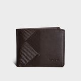  Ví nam da bò Trita (Thời trang nam dáng ngang - Ví da RVN05N) màu nâu 