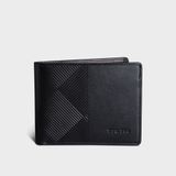  Ví nam da bò Trita (Thời trang nam dáng ngang - Ví da RVN05D) màu đen 