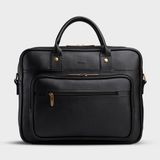  Cặp công sở Trita (Thời trang nam vừa laptop 14.6 inch - Cặp da TCA5D) màu đen 
