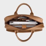  Cặp công sở Trita (Thời trang nam vừa laptop 15,6 inch - Cặp da TCA10BN) màu bò nhạt 