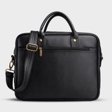  Cặp công sở Trita (Thời trang nam vừa laptop 14.6 inch - Cặp da TCA5D) màu đen 