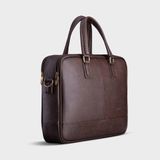  Cặp công sở Trita (Thời trang nam vừa laptop 14 inch - Cặp da TCA11N) màu nâu 