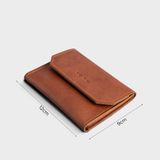  Ví Trita (Thời trang nam nhỏ gọn - Ví da RVN06BD) màu bò đậm 