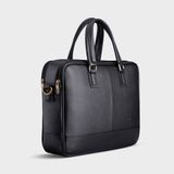  Cặp công sở Trita (Thời trang nam vừa laptop 14 inch - Cặp da TCA11D ) màu đen 