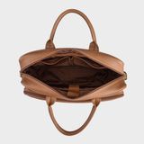  Cặp công sở Trita (Thời trang nam vừa laptop 15,6 inch - Cặp da TCA10BD) màu bò đậm 