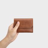  Ví Trita (Thời trang nam nhỏ gọn - Ví da RVN06BD) màu bò đậm 