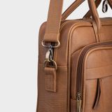  Cặp công sở Trita (Thời trang nam vừa laptop 15,6 inch - Cặp da TCA10D) màu đen 