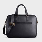  Cặp công sở Trita (Thời trang nam vừa laptop 14 inch - Cặp da TCA11D ) màu đen 