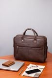  Cặp công sở Trita (Thời trang nam cao cấp - Cặp da TCA2N) màu nâu 