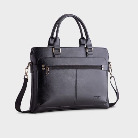  Cặp công sở Trita (Thời trang nam đa năng - Cặp da TCA12D) màu đen 