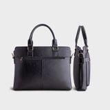  Cặp công sở Trita (Thời trang nam đa năng - Cặp da TCA12D) màu đen 