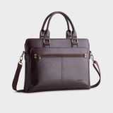  Cặp công sở Trita (Thời trang nam đa năng - Cặp da TCA12N) màu nâu 