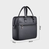  Cặp công sở Trita (Thời trang nam đa năng - Cặp da TCA19D) màu đen 