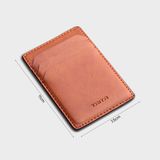  Ví Trita (Thời trang nam đựng namecard - Ví da Liberal RVN10BD) màu bò đậm 