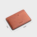  Ví Trita (Thời trang nam đựng namecard - Ví da Liberal RVN11BD) màu bò đậm 