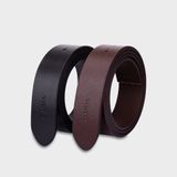  Thắt lưng nam Trita (Thời trang da thật một lớp RTL049D) màu đen 