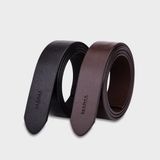  Thắt lưng nam Trita (Thời trang da thật một lớp RTL040N) màu nâu 