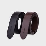  Thắt lưng nam Trita (Thời trang da thật một lớp RTL049D) màu đen 